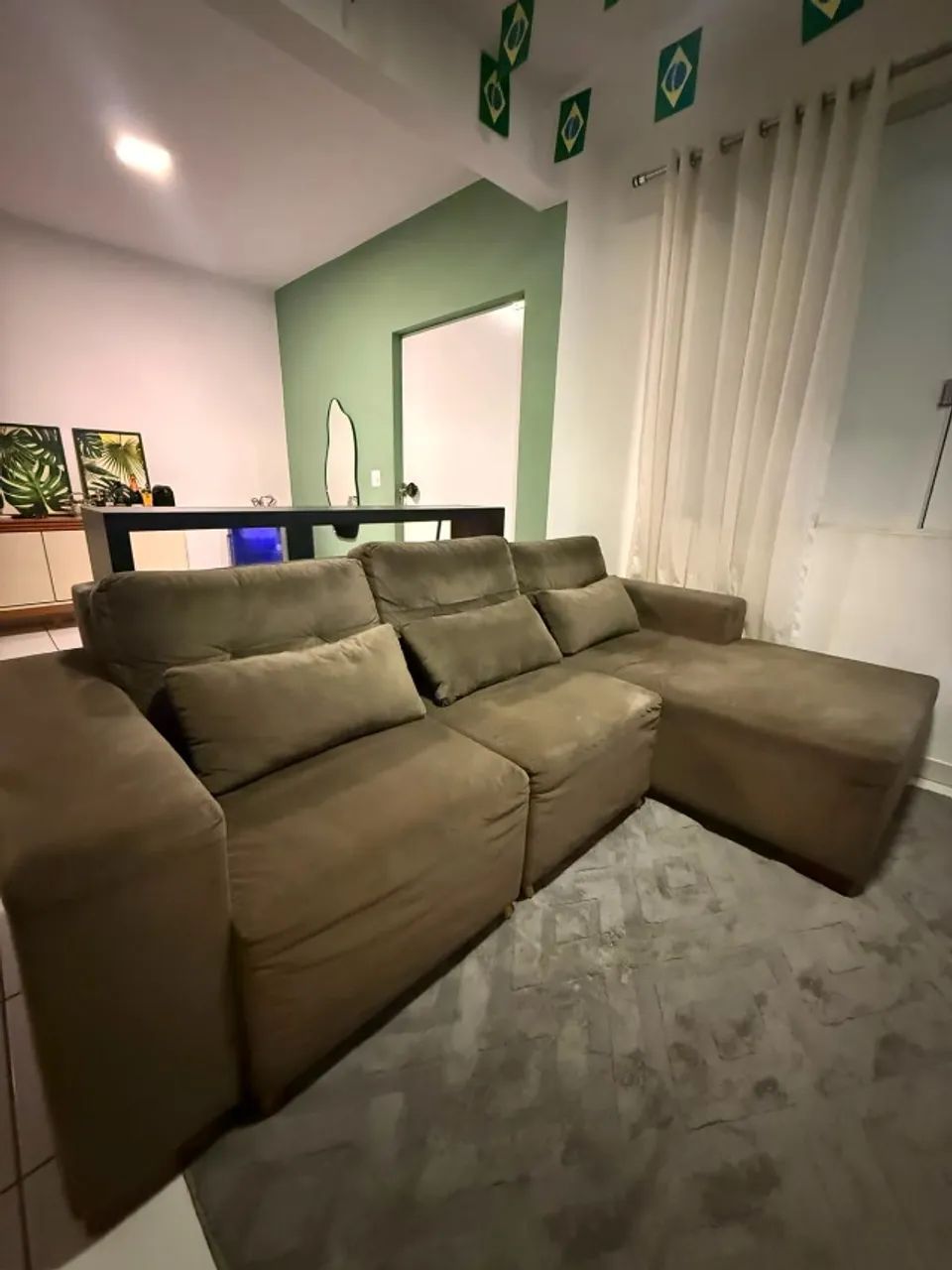 Sofá em L retrátil - Foto 2