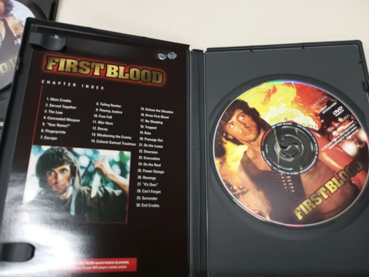 Trilogia Rambo - DVDs importados - Foto 3