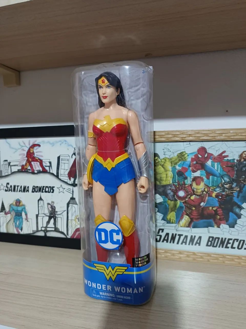 Mulher Maravilha 30cm original marca Hasbro  - Foto 5
