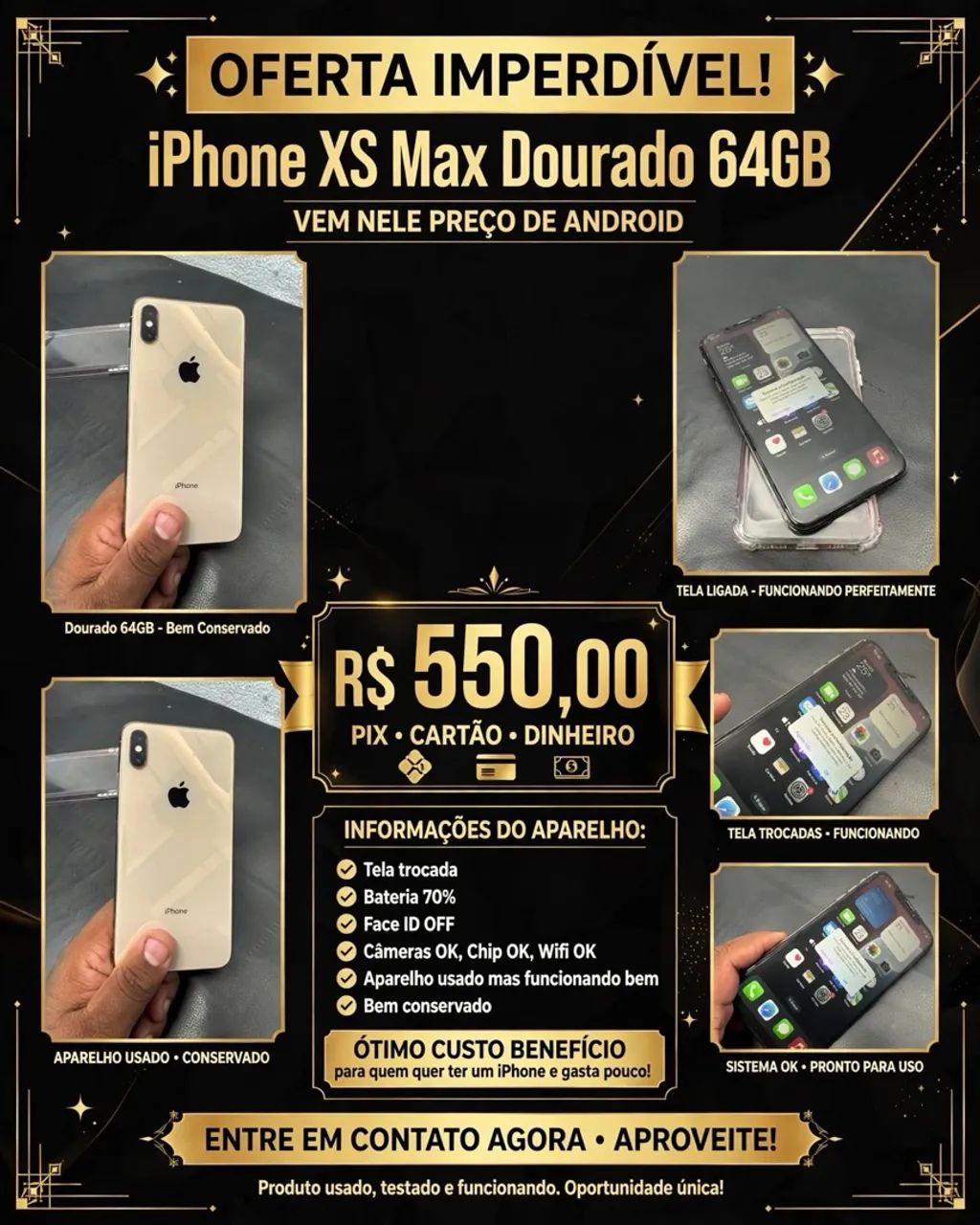 Iphone xs max 64