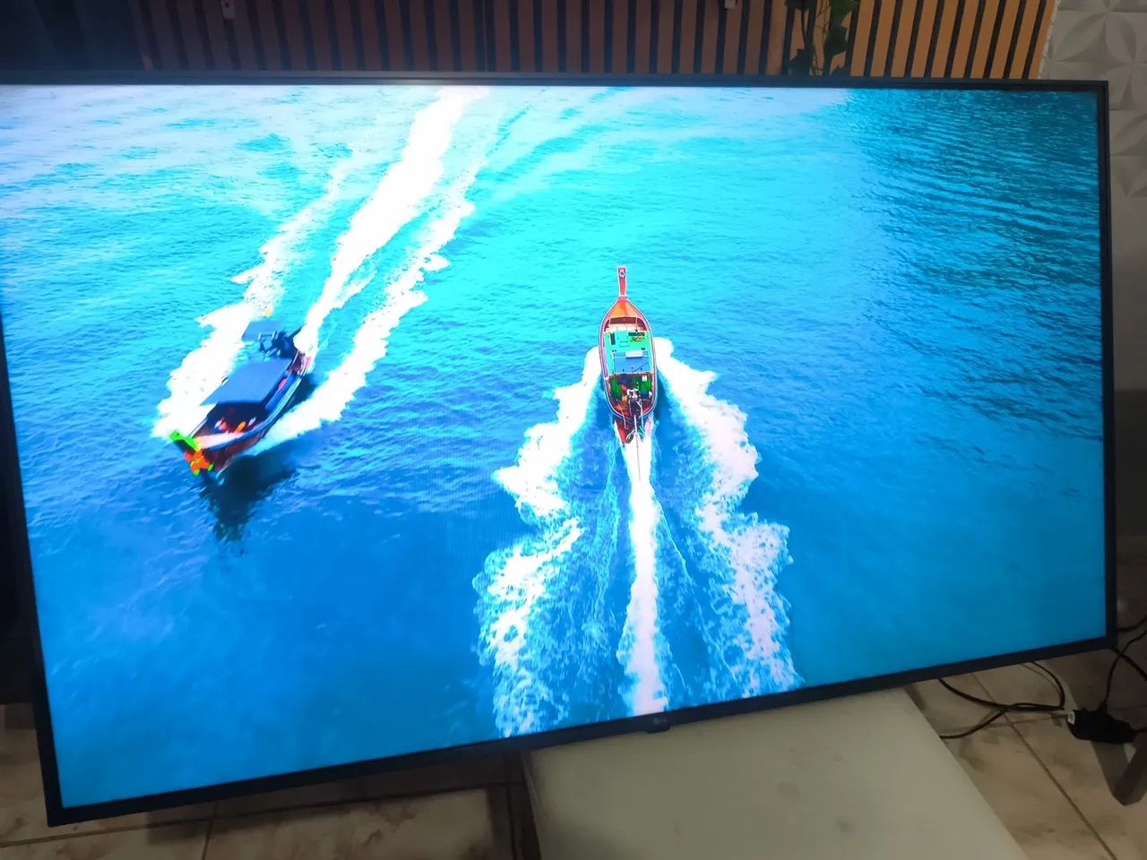 SMART TV 50. LG ULTRA 4K ALEXA e COMANDO DE ? - Foto 5