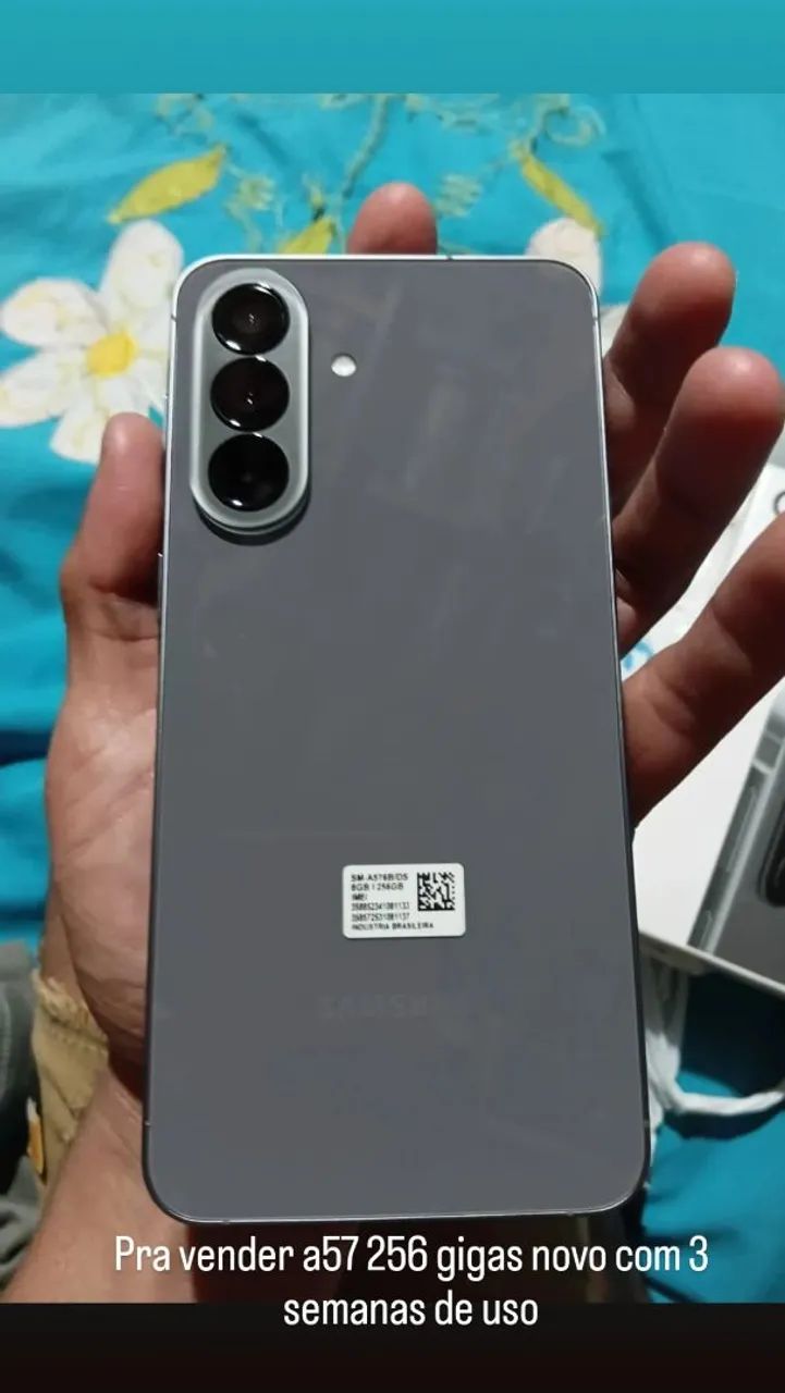 Vendo a57 256 gigas novo - Foto 3