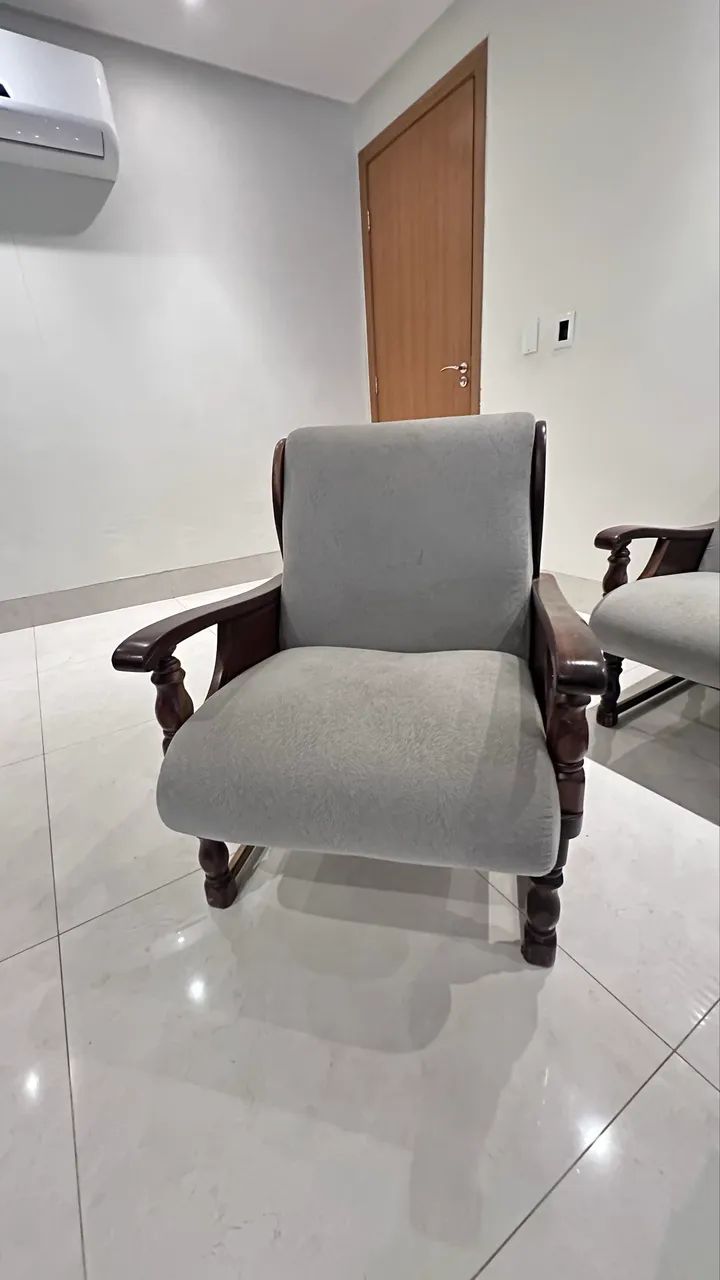 Sofa 3 lugares e 2 poltronas - Foto 2
