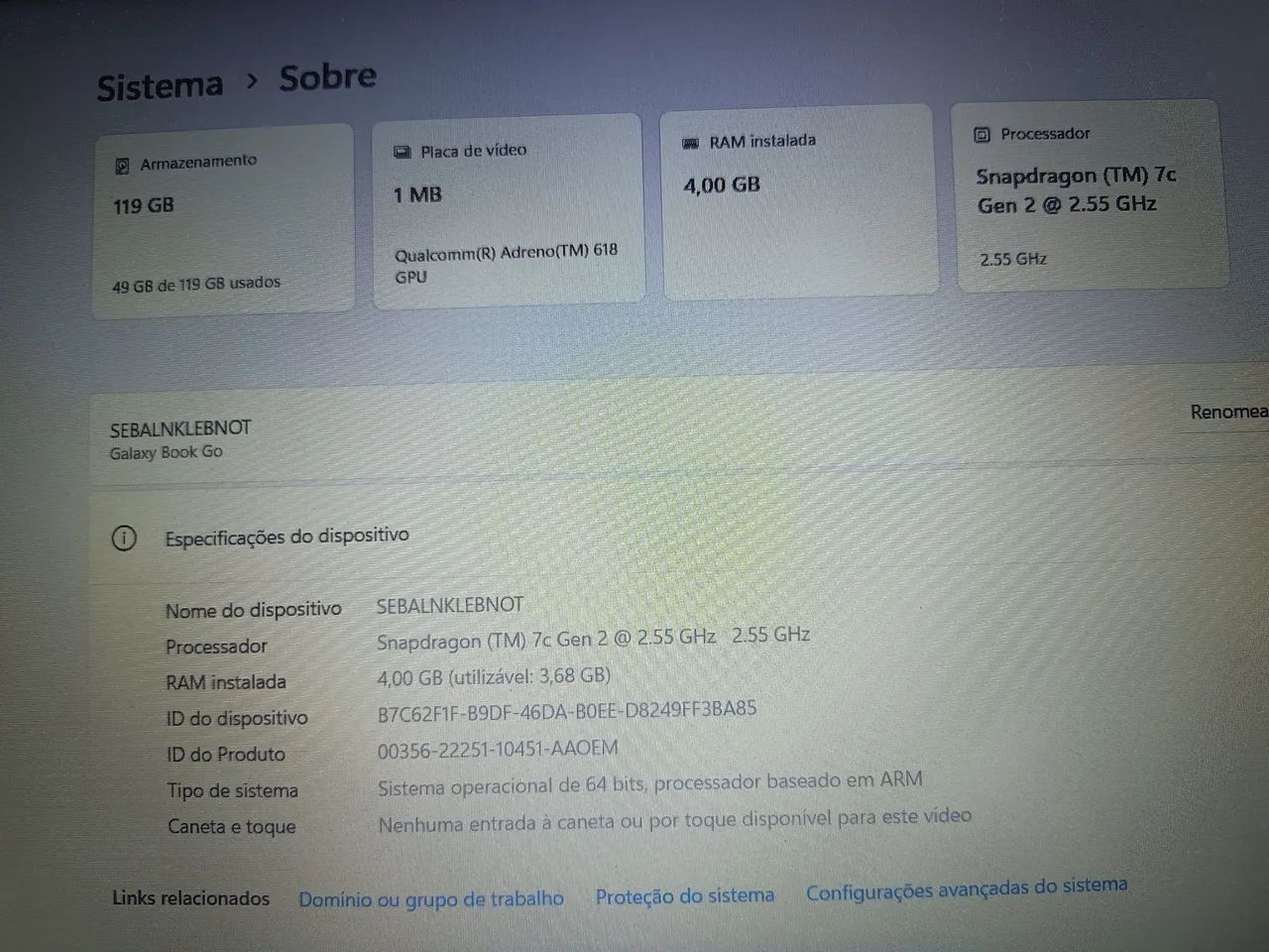 Notebook Samsung Galaxy Go!!! - Foto 4