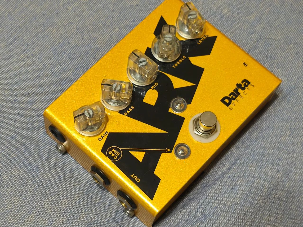 Pedal Pré Amp Ark Darta Effects  - Foto 2