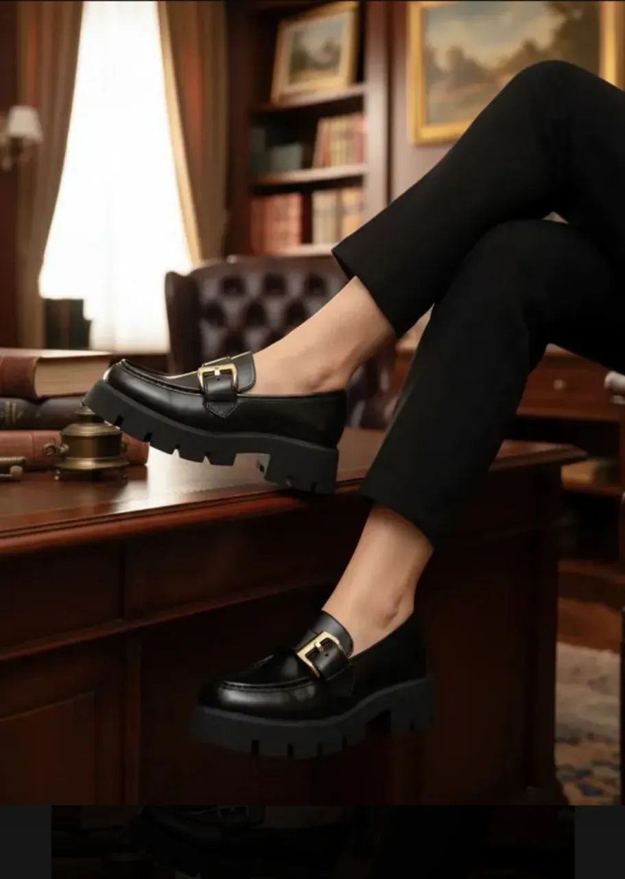 Mocassim De Solado Tratorado Zara 39