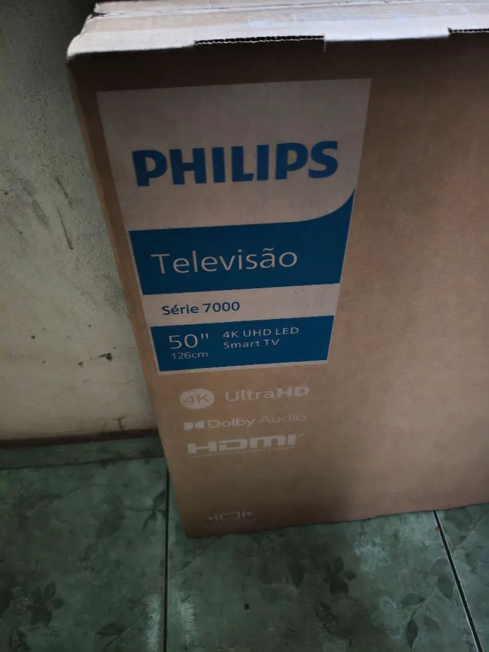 Smart Tv 50 Philips 4k Google tv nova lacrada  - Foto 3