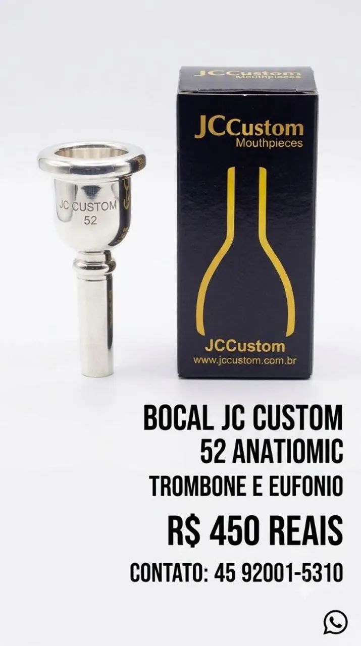 BOCAL JC TROMBONE E EUFONIO