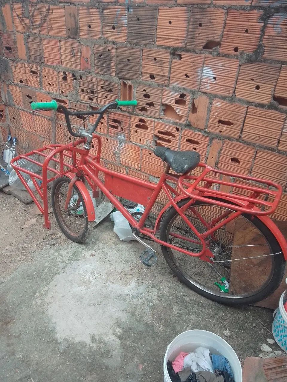 Bicicleta cargueira 