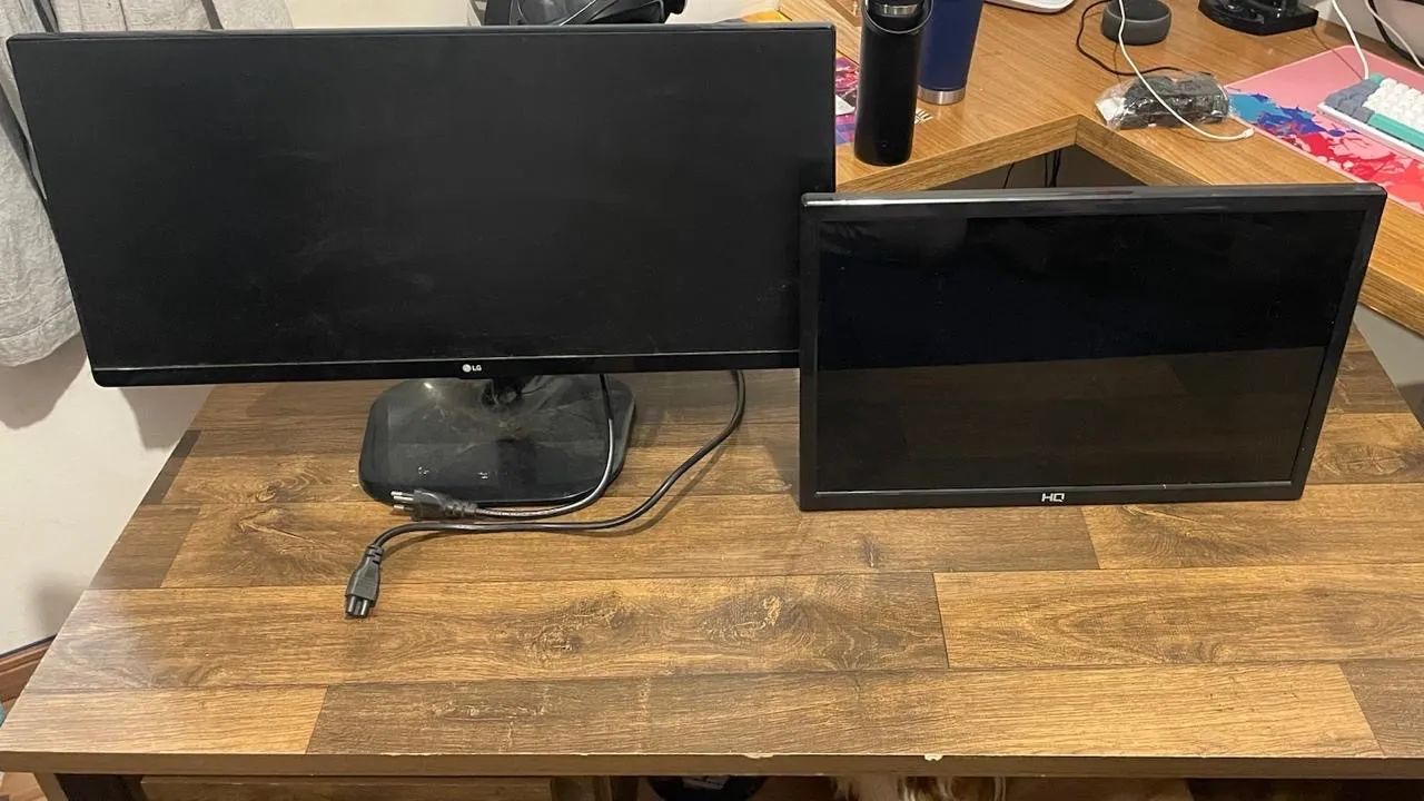 Monitores queimados