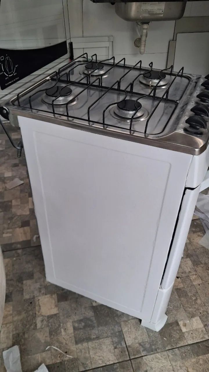 Fogao 4 bocas automático 