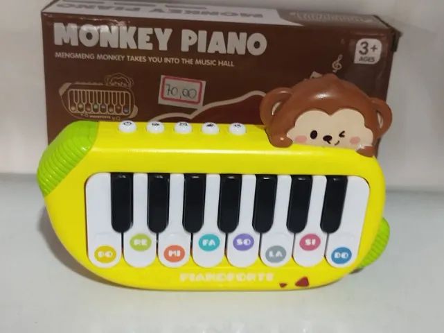 Pianinho Infantil Monkey Piano