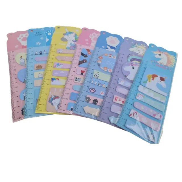 Post-it Sticky Notes Pad - Cute Cat Paw Design Stationery