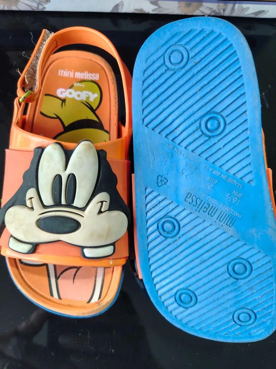 Sandália mini melissa Beach slide Mickey mouse  - Foto 2