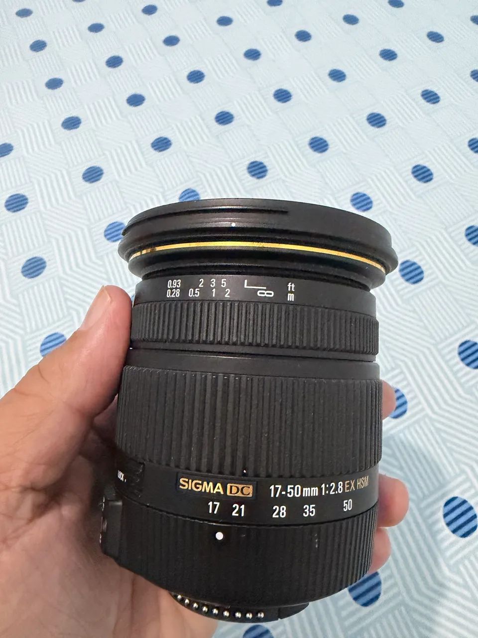 Nikon ( Lente SIGMA 17 50 MM 2.8 EX HSM - Câmeras e Filmadoras