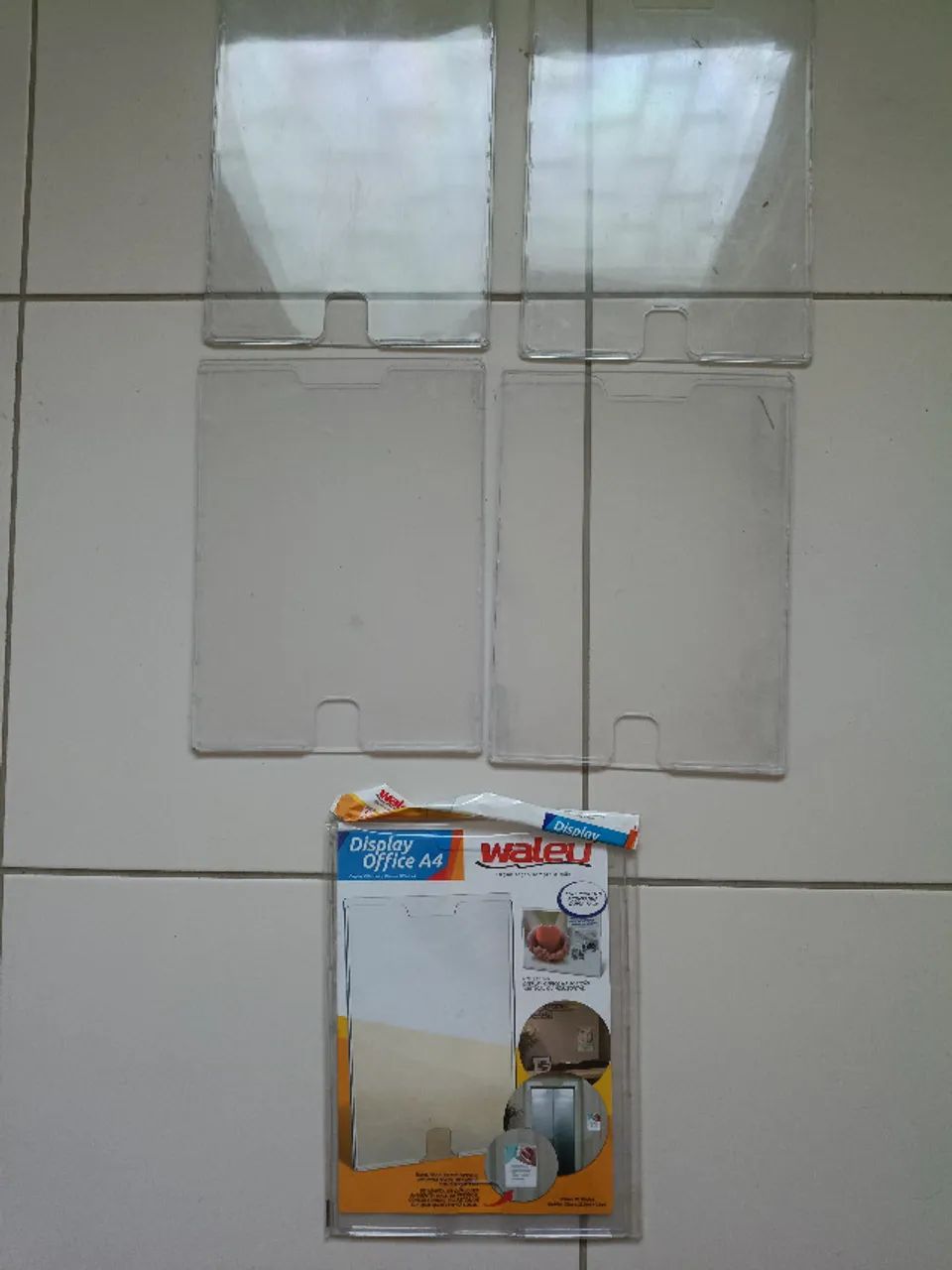 Porta folha A4 em acrílico