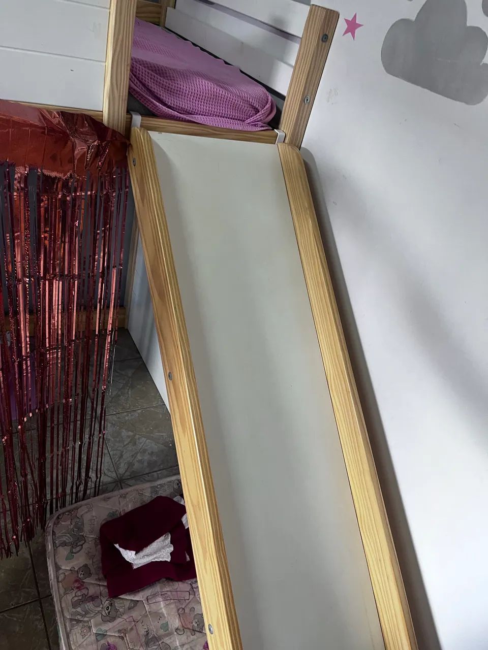 Cama infantil com escorrega - Foto 3