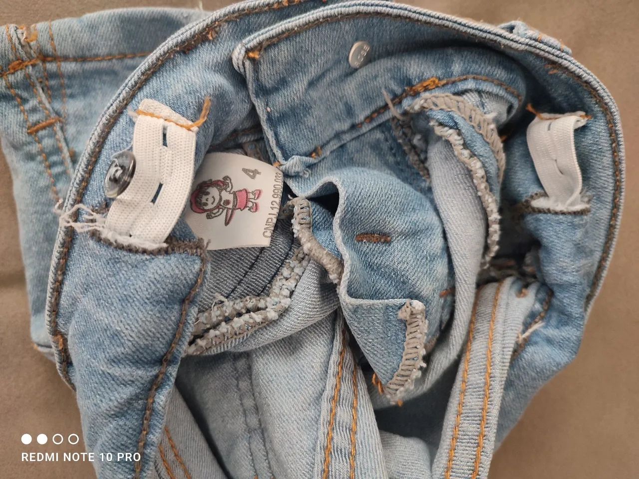 Short infantil jeans claro - Foto 5