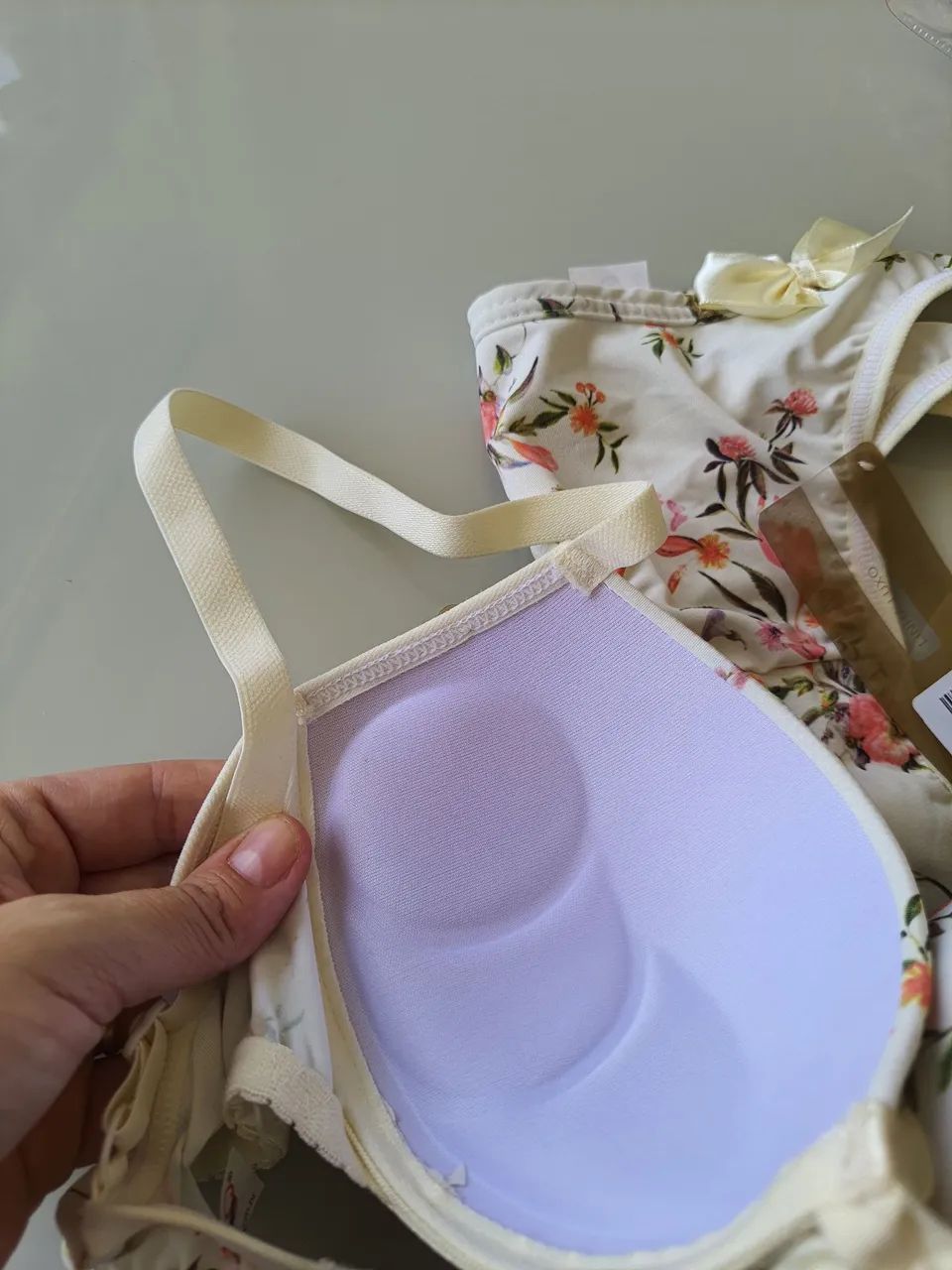 Conjunto M floral novo, com etiqueta  - Foto 3