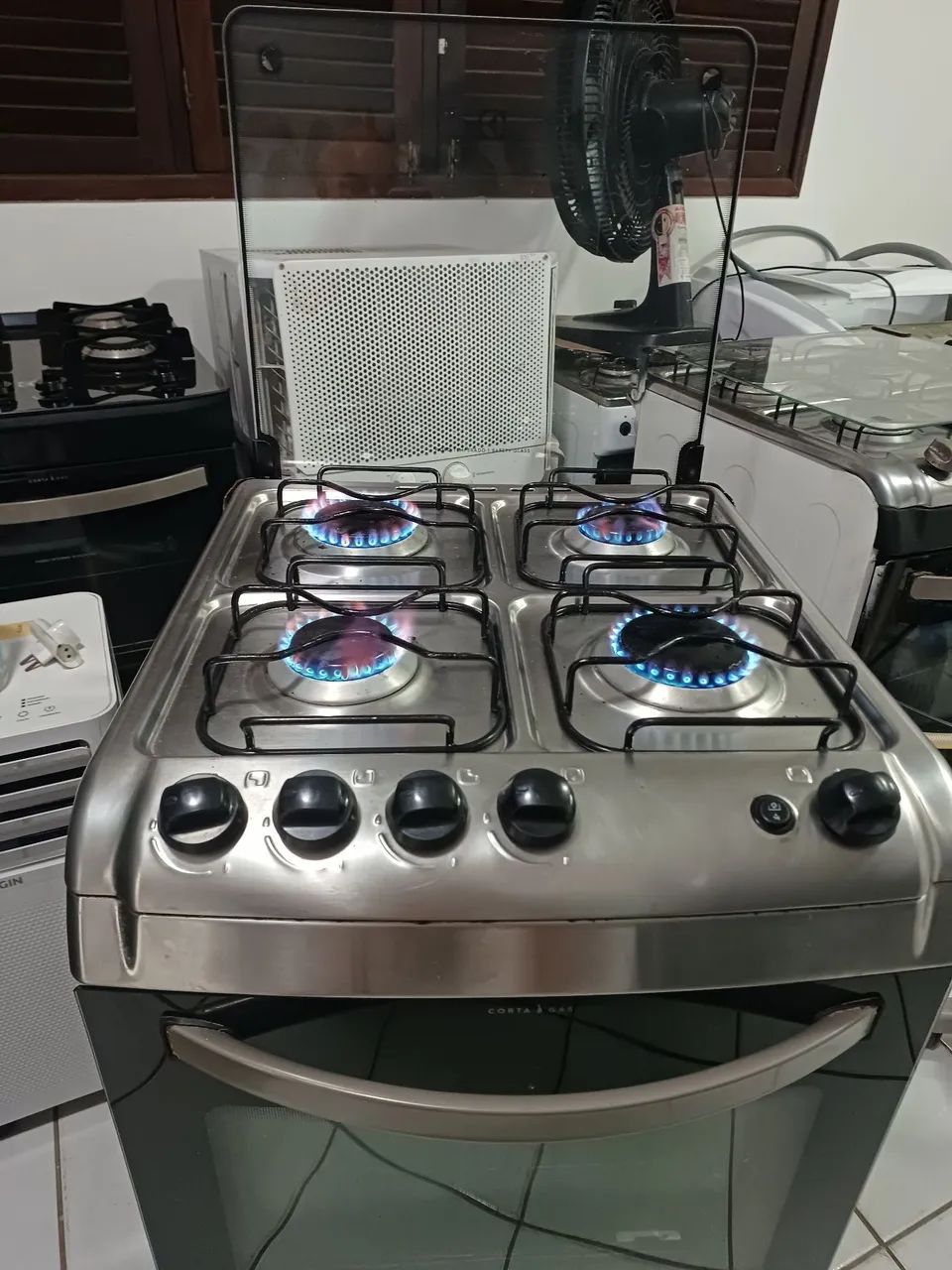 Fogão automático total inox  - Foto 4