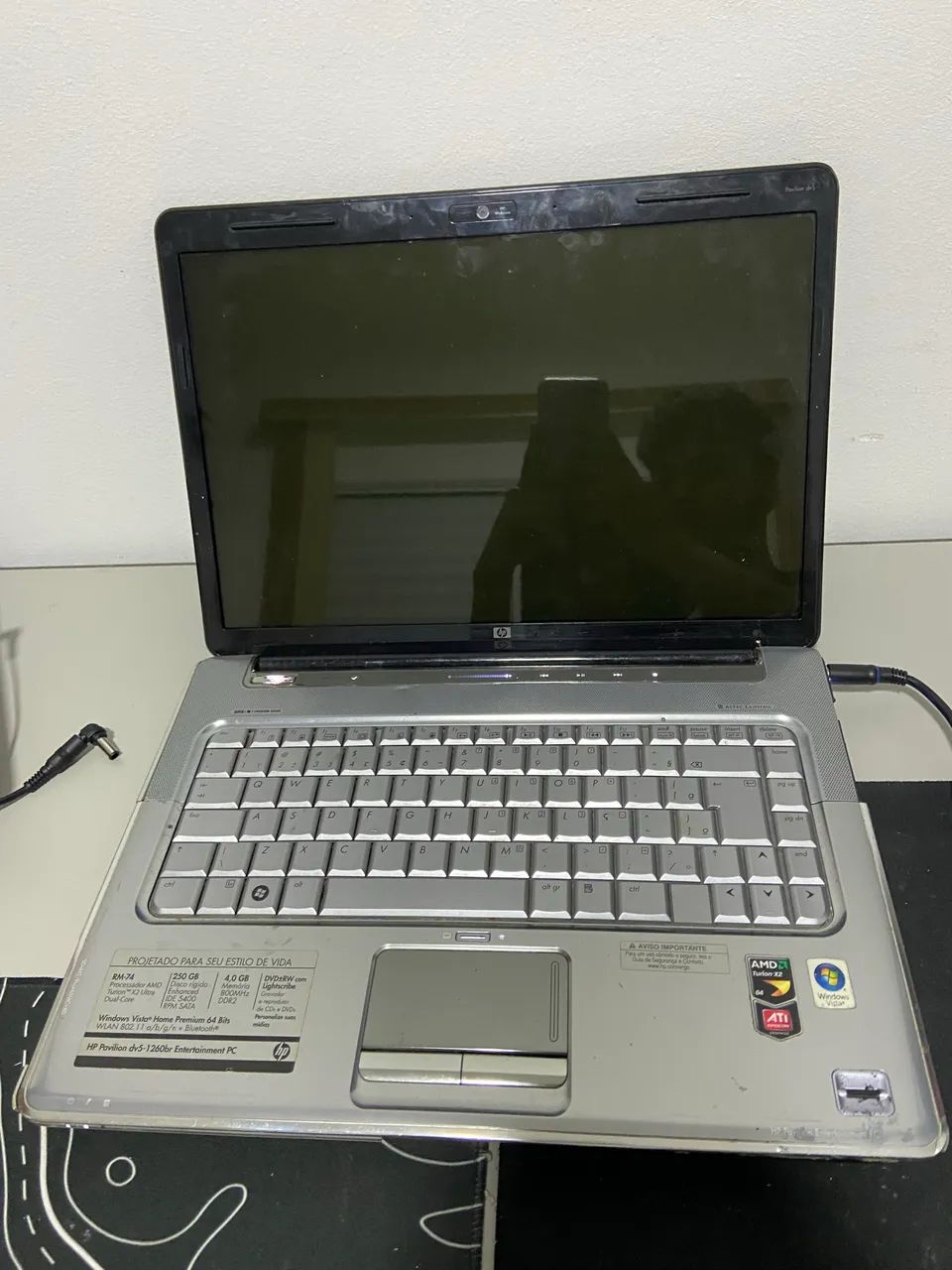Notebook HP Pavilion Com defeito