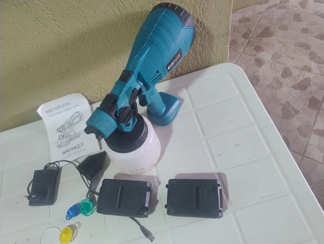 Bomba para pequenas pinturas
