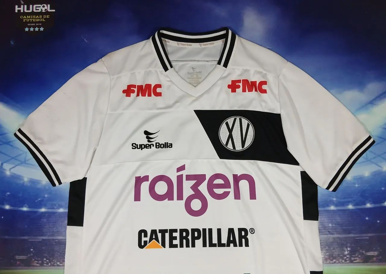 Camisa do XV de Piracicaba 2015 Super Bolla #15 de jogo Tamanho GG  - Foto 2