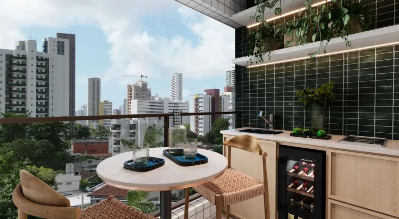 APARTAMENTO EM CASA FORTE - VARANDAS - Foto 3