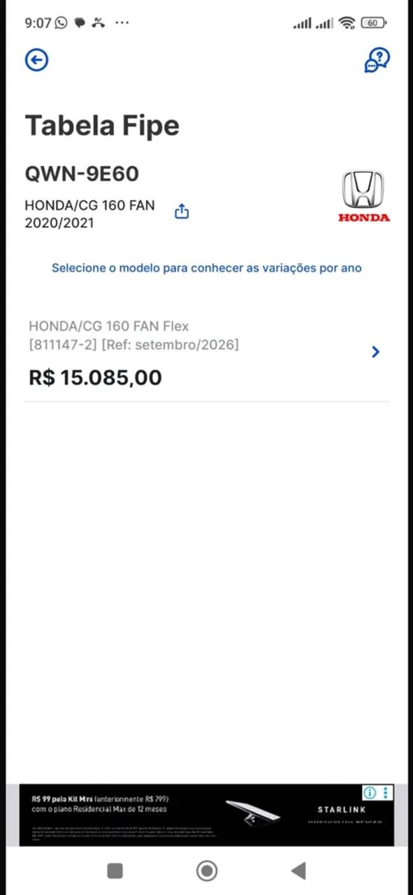 Honda/CG 160 Fan - Foto 5
