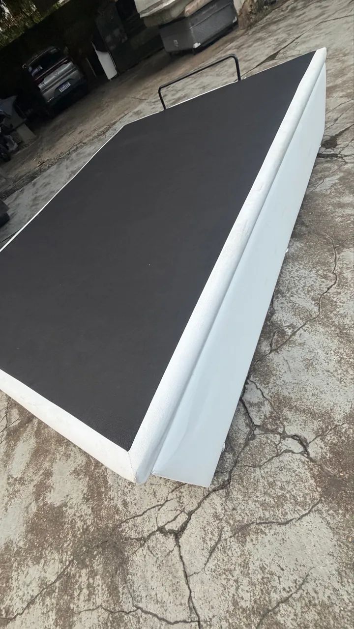 Base cama casal Ortobom cama baú novíssima  - Foto 4