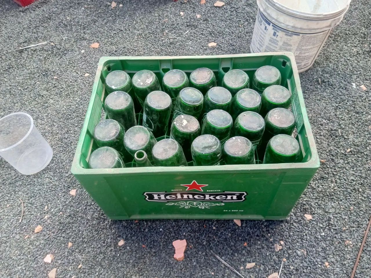 Cascos de cervejas 