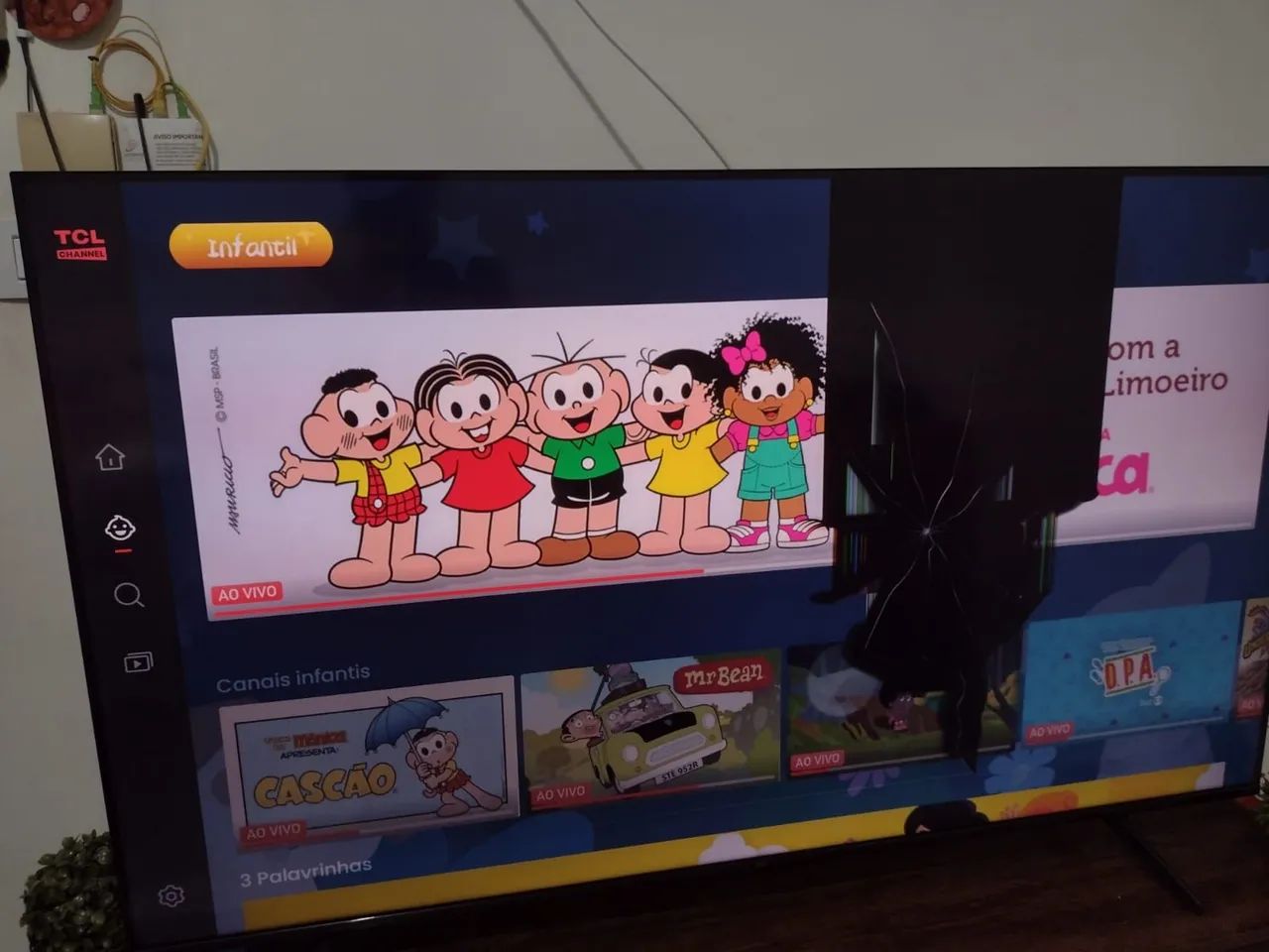 Tv tcl 55  p7k qled - Foto 2