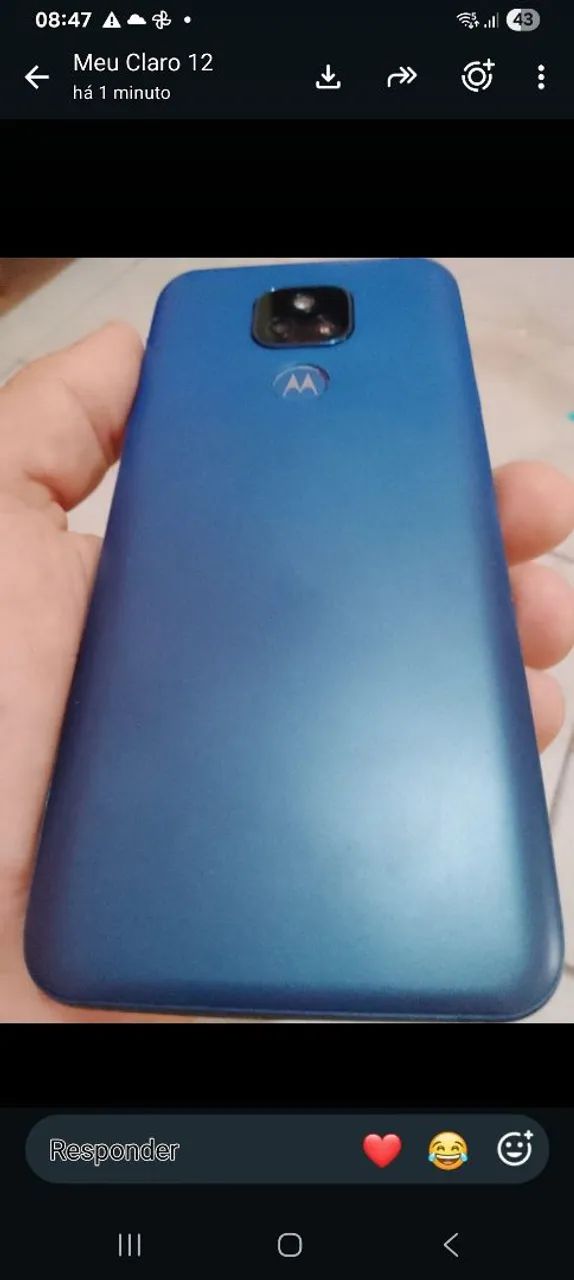 MOTO E7 PLUS Sem marcas de uso $270 - Foto 2