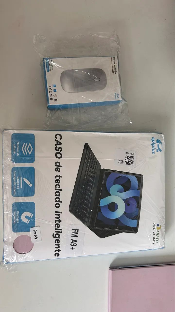 Capinha + teclado inteligente + mouse  - Foto 3
