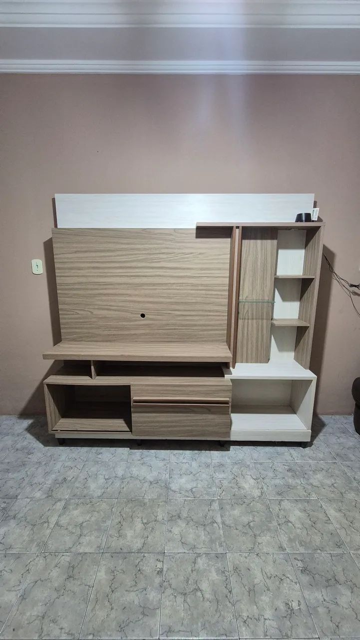 Painel Home para TV com Estante