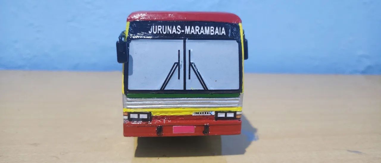Miniatura Ônibus Caio Vitória ( Resina )... 1/43 ( 25 cm ) - Foto 3