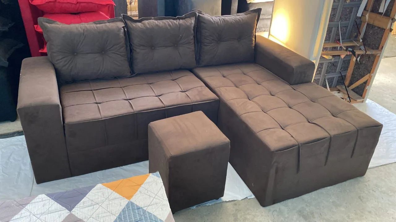 Qualidades e conforto sofá pronta entrega  - Foto 2