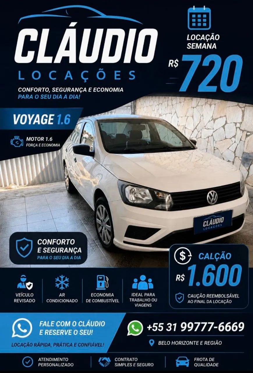 Aluguel Voyage 1.6 2019