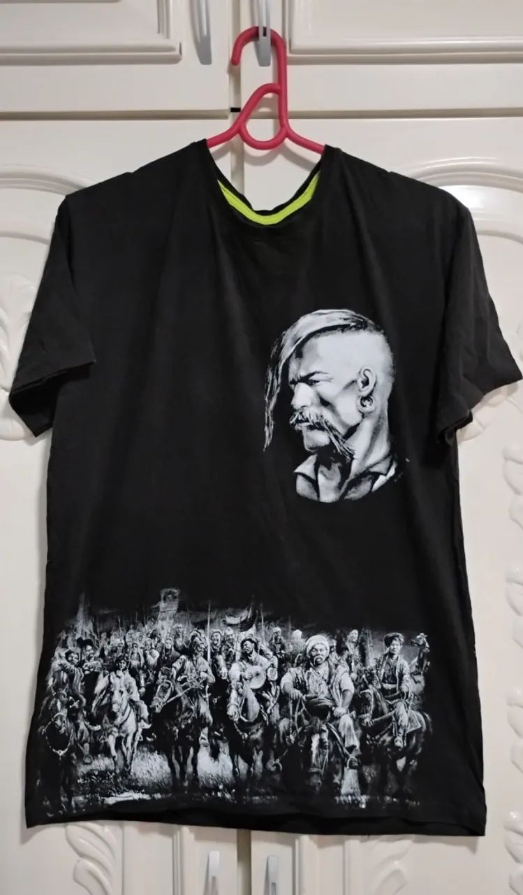 Camiseta Ucrânia Cossaco Batalha 