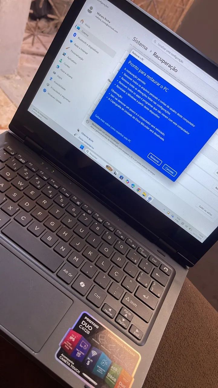 Notebook 2 em 1 P Duo