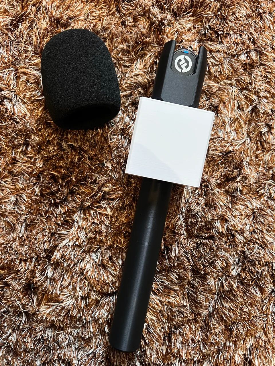Suporte para microfone de lapela (tipo moeda) - Foto 5
