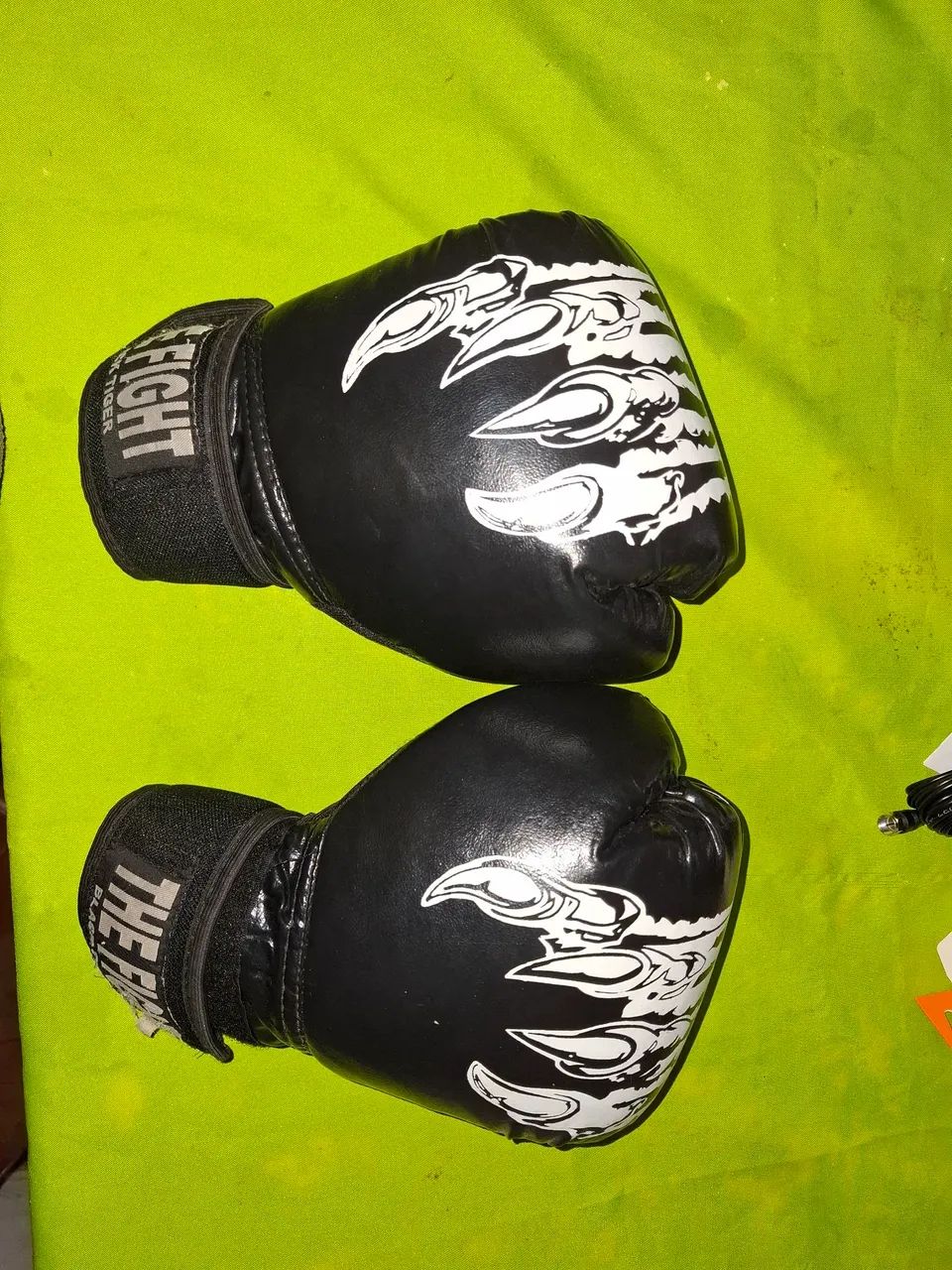 kit luva de box, caneleira, bandagem e bolsa - Foto 5
