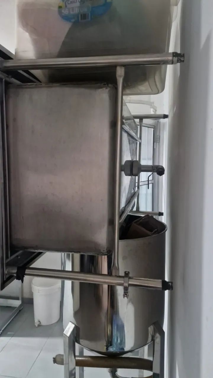 Tanque retangular Inox com Resistencia nunca usado - Foto 5