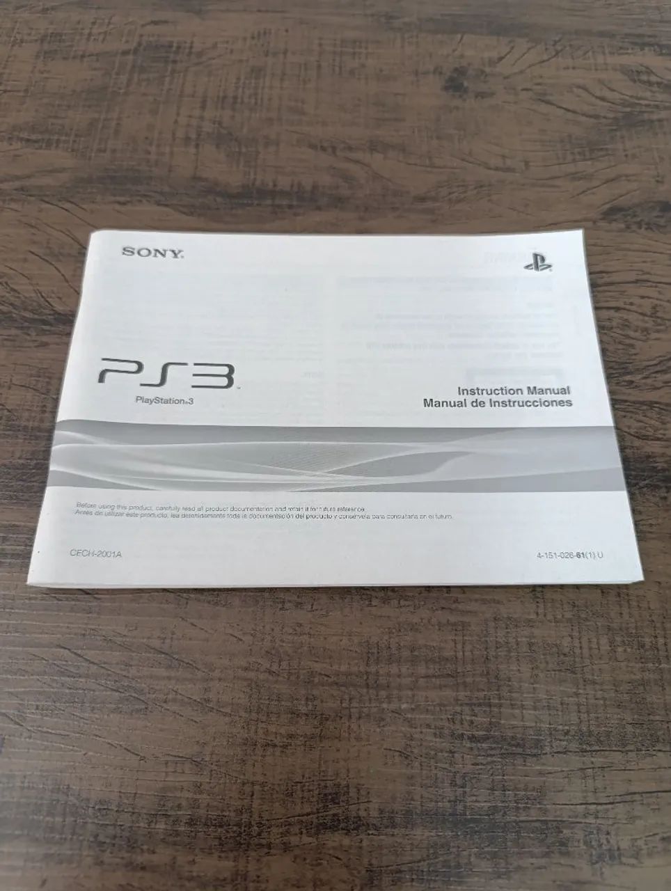 Manual de Instruções PS3