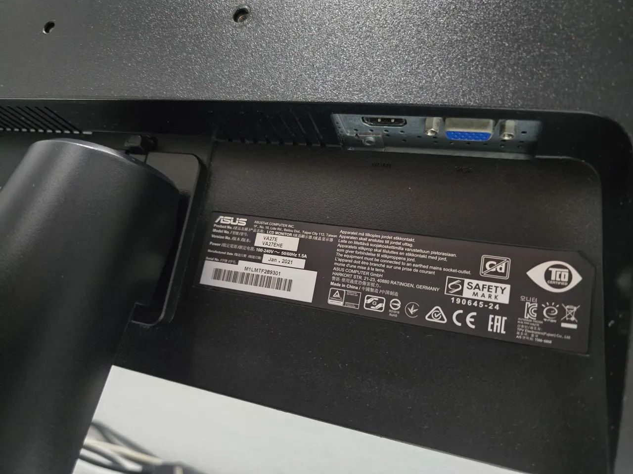 Monitor Gamer Asus 27 Polegadas 5ms 75Hz - Foto 3