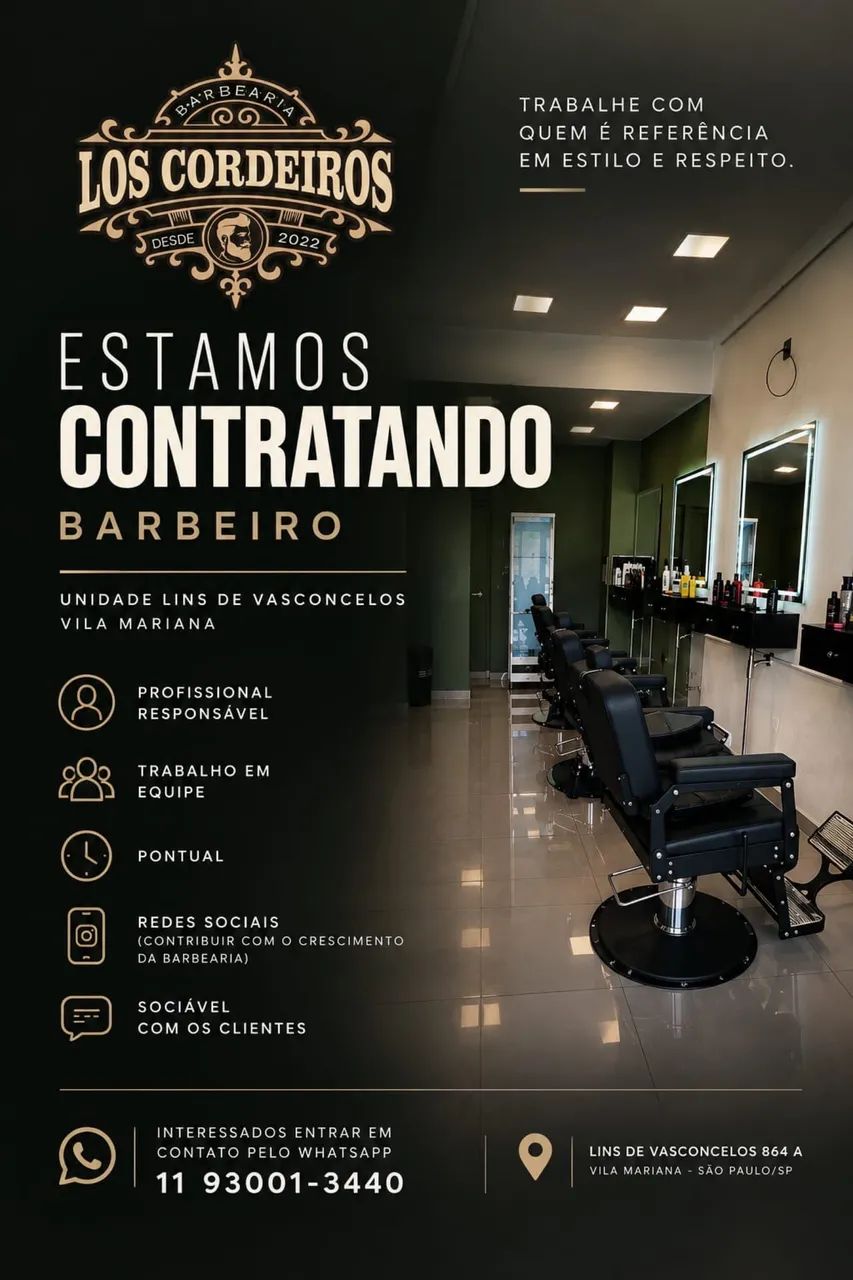 Vaga de barbeiro