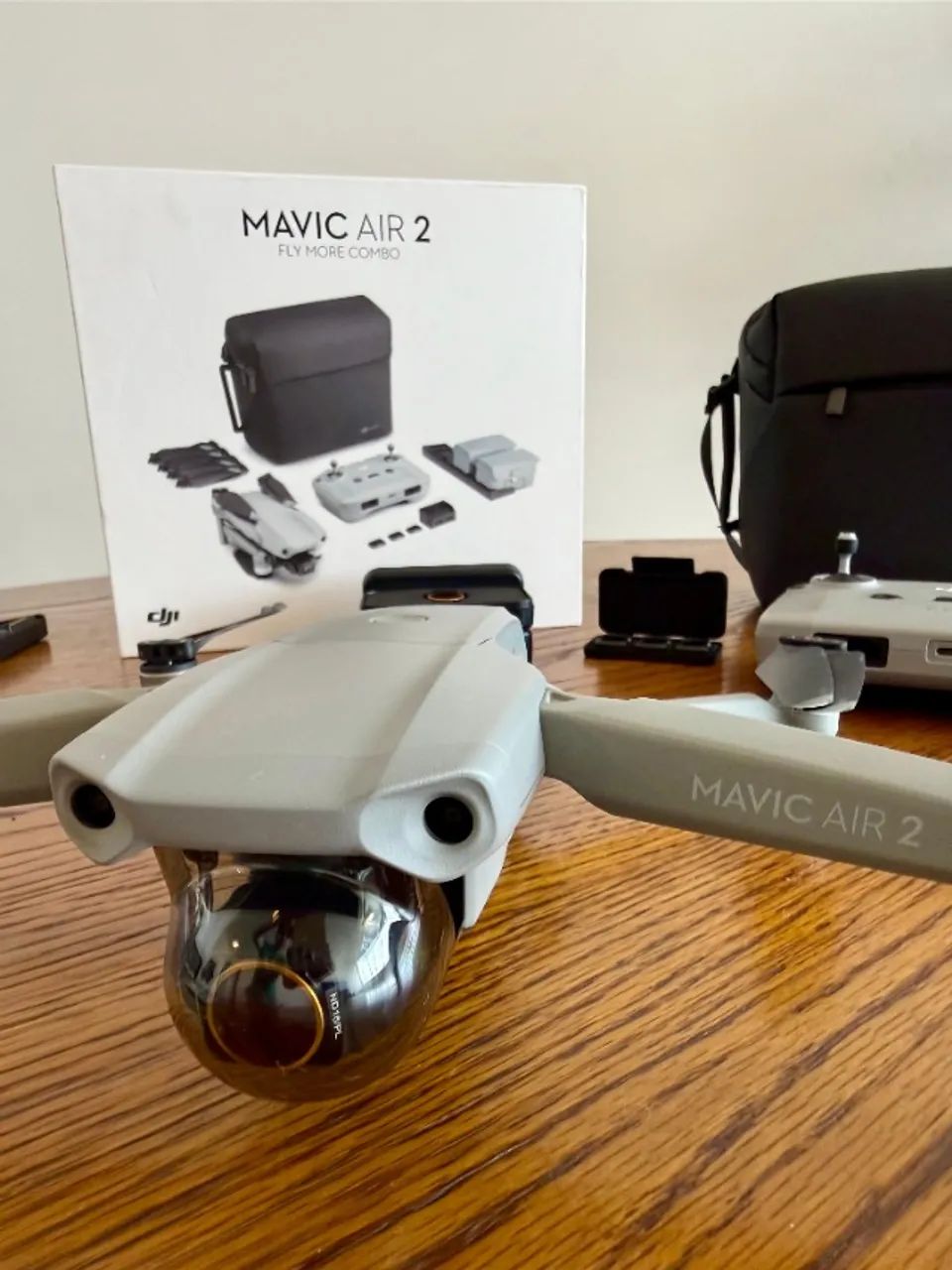 Drone DJI Mavic Air 2 Fly More 4K + Bolsa original - PRATICAMENTE NOVO!