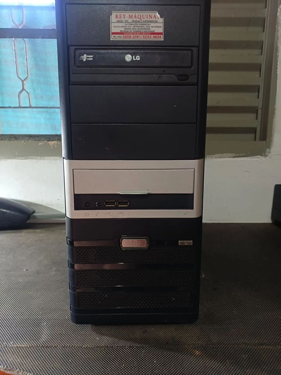 Cpu Pc AMD Semprom 2gb ram 500gb Hd Dvdrw