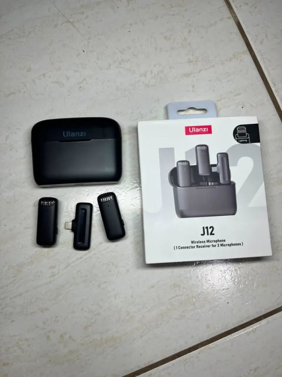 Microfone Sem Fio Ulanzi J12 para iPhone (Lightning) - Foto 3