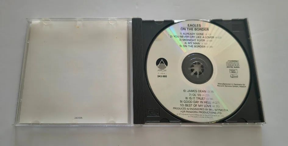 CD The Eagles - On The Border - Asylum - Mqde in Germany - Foto 3